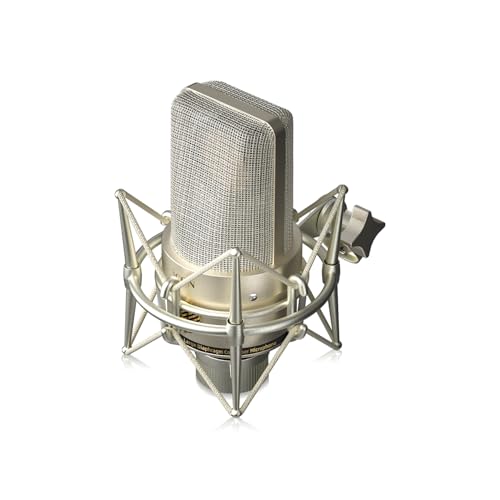 iCON Space 103 Large Diaphragm FET Condenser Microphone with Shock Mount | Large Diaphragm FET Condenser Microphone, Ultra-Low 8dB Self-Noise, Shock Mount for Studio Vocals.