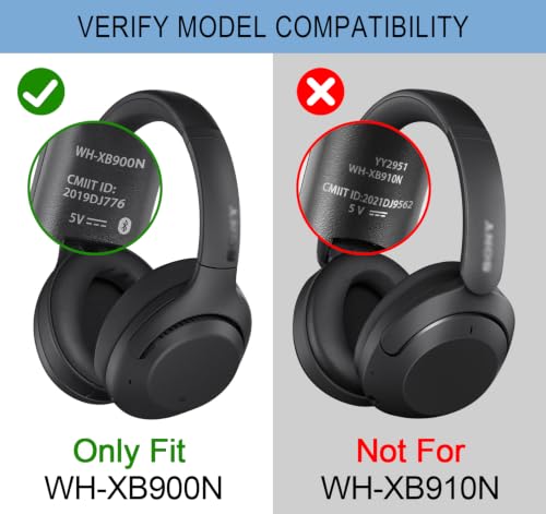 GVOEARS Ear Pads for Sony WH-XB900N / WH-CH710N / WH-CH720N - Blue - color: Blue
