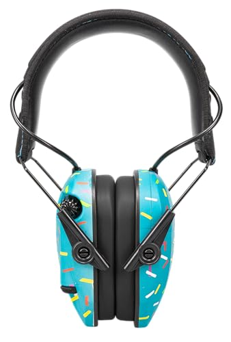 Walker's Razor Slim Electronic Muff - color: Blue Sprinkles, size: One Size