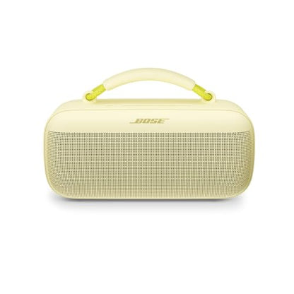 Bose SoundLink Max Bluetooth Speaker - Portable Wireless Party Speaker, IP67 Waterproof, Rope Handle, Up to 20 Hours of Playtime, USB-C, Built-in 3.5mm AUX Input, Citrus Yellow - Limited Edition Color - color: Citrus Yellow
