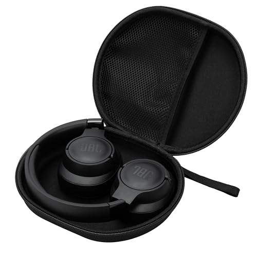 Ginsco Hard Shell Headphone Case Compatible with JBL Tune 720BT Wireless Over-Ear Headphones/Soundcore Anker Life Q20/Q20i Headphones, Bose QuietComfort Headphone, Portable Travel Carrying Case