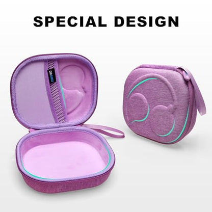 Hard Case for JBL Headphones, Purple | Compatible with JBL Junior 320/ 320BT/Junior 470NC/JR 460NC/ Tune 520BT 510BT 720BT 770NC 670NC/ Live 670NC 770NC Headphone - color: Purple