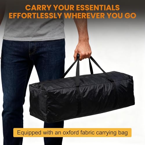 6.28 FT Portable Vocal Booth, Foldable Sound Isolation Recording Booth | Black Home Studio Booth with Carry Bag for Voiceovers, Podcasts, Music, Singing and Gaming