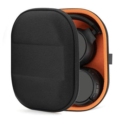 Geekria Shield Headphones Case Compatible with JBL Tune 600BTNC/510BT/500BT, Jr 310BT Case, Replacement Hard Shell Travel Carrying Bag with Cable Storage (Black) - color: Black
