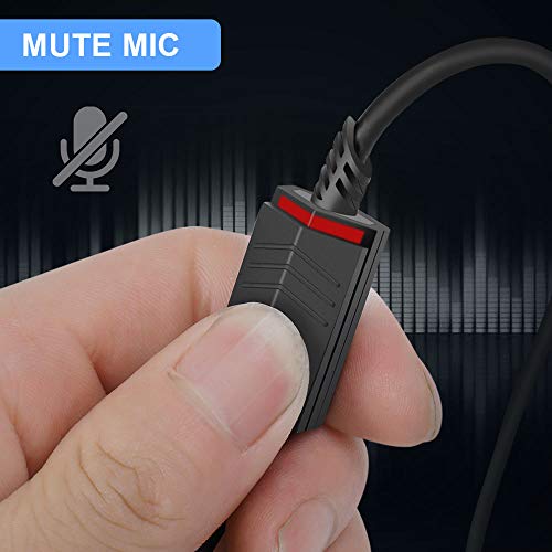 2.0M Replacement Audio Cable Compatible with Astro A40 A40TR Gaming Headset, Inline Mute Wire and No Volume Control Cord (TPE Cord) - style: TPE Cord