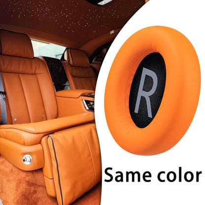 SOULWIT Replacement Earpads for Bose 700 (NC700) Wireless Headphones, Ear Pads Cushions with Softer Protein Leather, High-Density Noise Cancelling Foam, Added Thickness - Orange - color: Orange