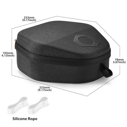 Hard Travel Case Cover for Xbox Wireless Gaming Headset, Black