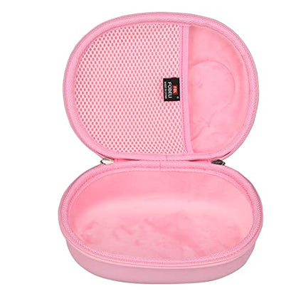 FBLFOBELI Headphone Cases EVA Hard Storage Case for JBL Tune 500BT/510BT/T450BT/710BT/JBL Live 650 BT NC On-Ear Wireless Bluetooth Headphone, Travel Protective Bag (Pink) - color: Pink