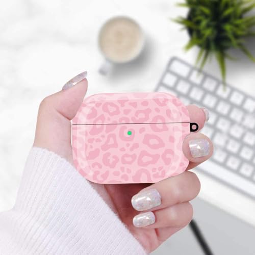Cute Airpods 4/5 Gen Case Hard Cover Women Girl 2024/2026 - Pink Leopard - color: Pink Leopard, size: For Airpods 4/5