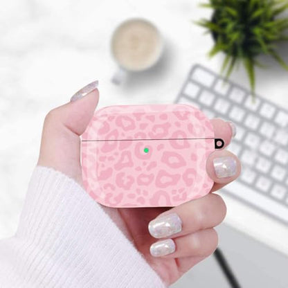 Cute Airpods 4/5 Gen Case Hard Cover Women Girl 2024/2026 - Pink Leopard - color: Pink Leopard, size: For Airpods 4/5