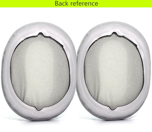 Replacement Ear Pads Compatible with Sony WH-CH700N Grey | Also suitable for Sony WH-CH710N/WH-CH720N headphones High-grade protein leather/memory foam ear pads and earmuffs - color: Grey