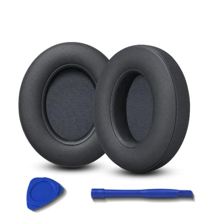 Replacement Ear Pads for Beats Studio 2 & Studio 3 (B0501, B0500) Wired & Wireless Headphones, Protein Leather Earpads Cushions with Memory Foam, Extra Thick Ear Cups,1 Pair (Titanium) - color: Titanium