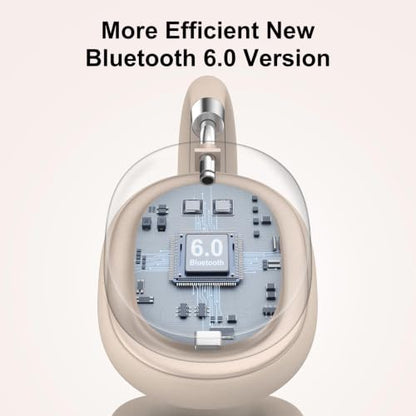 Srhythm NiceComfort 95 Adaptive Noise Cancelling Headphones Wireless | Bluetooth with Spatial Audio,Transparency,ENC,HD Sound,Low Latency for Gaming,Slim Headphones Lightweight - color: Champagne Gold