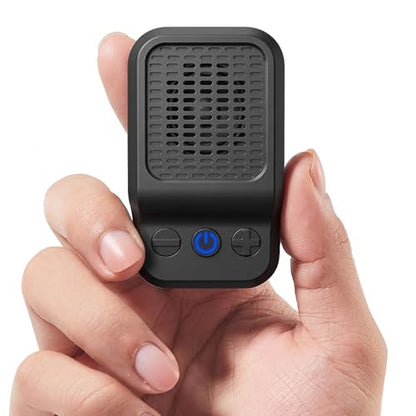 Wearable Bluetooth Speaker, Magnetic Clip-On Portable Speaker | Built-in Mic for Hands-Free Music/Calls, TWS, IP65 Waterproof Mini Speaker for Work, Golf, Hiking and Jobsite
