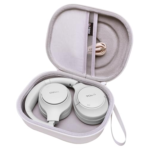 JBL Tune 510BT/720BT/770NC/520BT/520C/670NC 헤드폰 케이스 화이트 | JBL Live 670NC/770NC/680NC/780NC 헤드폰용 휴대용 휴대용 하드 케이스 - color: 화이트.