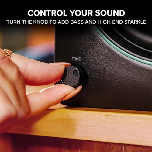 Mackie CR3.5 Creative Reference Powered 3.5" Studio Monitors Pair Black Bundle with Hosa Stereo 1/4" Male Phone to 1/4" Male Phone TRS Cable 10, Auray IP-S Isolation Pad for Studio Monitor (2-Pack)