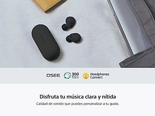 Sony WF-C700N Wireless Noise-Canceling Earbuds - Bluetooth Hi-Fi Earphones with 35-Hour Battery, Water-Resistant Design, Touch Controls for Calls and Music - Premium Audio Experience, Black