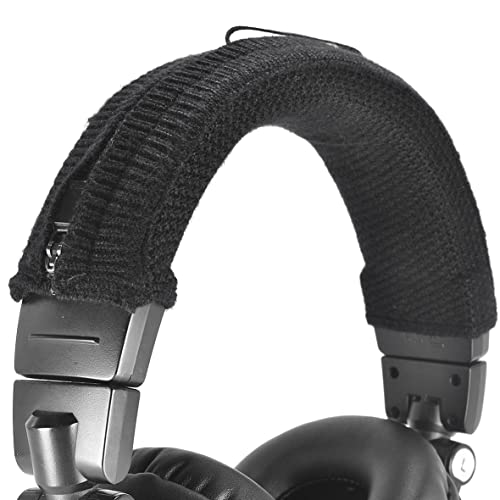 Headband Cover for Bose/Anker/Sony/COWIN/Audio-Technica/JBL/Hyperx Headset | Knitted fabric With lanyard Headband Cover ,Headband Protector with Zipper,DIY Installation No Tool Needed