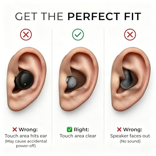 Invisible Sleep Earbuds for Side Sleepers, Ultra-Small Wireless Bluetooth, Mini Headphones with 24H Playtime, Diamond-Cut Case, for Work and Office(Skin) - color: Skin