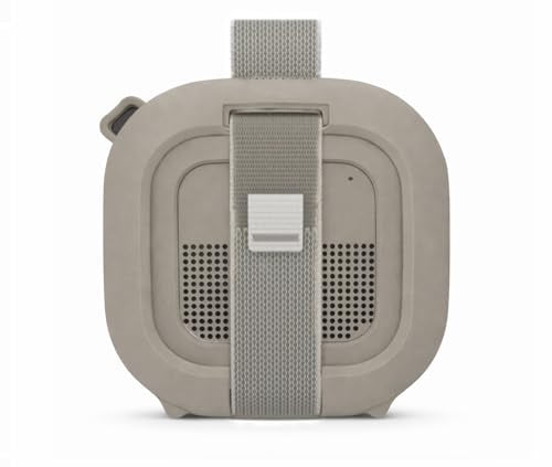 alltravel Silicone Cover for Bose New SoundLink Micro Portable Bluetooth Speaker (2nd Gen) with Neck Lanyard (Sandstone) - color: Sandstone
