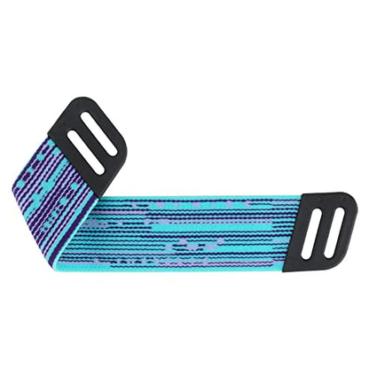 Geekria Mesh Fabric Headband Pad Compatible with Logitech G733, G335, G535 Headphones, Replacement Band Repair Part (Purple/Mint Green) - color: Purple / Mint Green