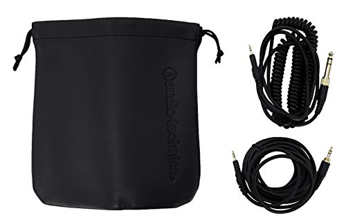 Audio-Technica ATH-M40x Closed-Back Dynamic Studio Monitor Headphones ATHM40x Bundle with Rockville RockShield 1 Studio Microphone Isolation Shield w/Sound Dampening Foam