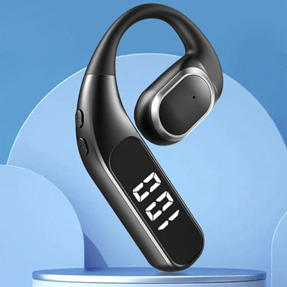 Single-Ear Bluetooth Headset with Bluetooth 5.5, ENC Noise Cancellation, HiFi Sound Quality, and 360° ACS Panoramic Audio. Compatible with Both Android and Apple Devices,F62(Black). - color: Single Ear Headphone F62 Black