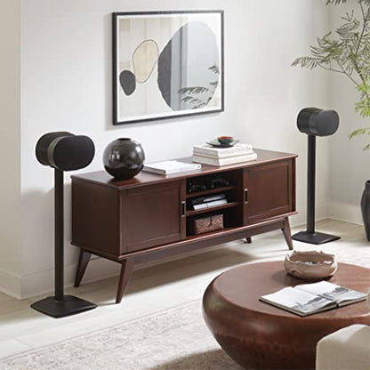 Sanus Wireless Speaker Stands for Sonos ERA 300™ (Black) - Pair, Perfect Stand Setup for Easy and Secure Mounting of New Sonos Era 300™ Speakers - OSSE32-B2 - color: Black Pair