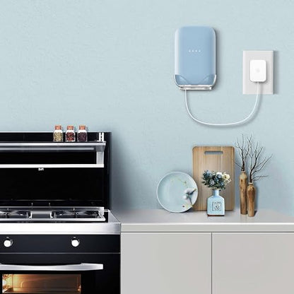 LeongLzt Ouligei Google Nest Audio Speaker Wall Mount/Bracket, in-Built Cable Management System & Easy Installation Speaker Holder Shelf Stand - Elegant & Durable Space Saving Accessory - color: CLEAR