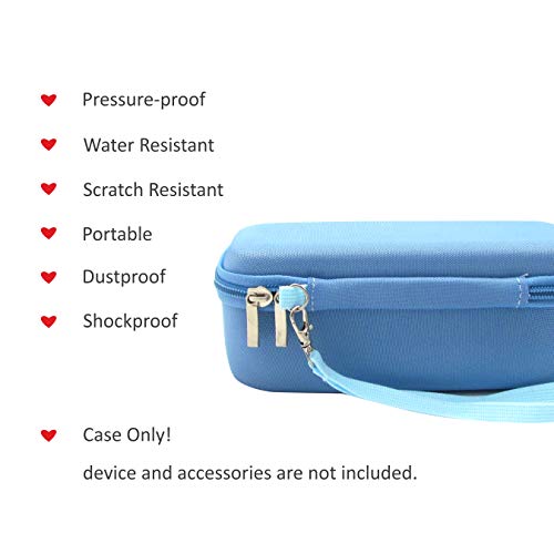 Case for Doss SoundBox Touch Wireless Bluetooth V4.0 Portable Speaker Protective Hard EVA Travel Shockproof Carrying Case Cover Storage Pouch Bag - Blue - color: Blue