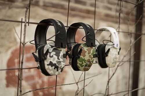 Walker's Razor Slim Electronic Muff - color: Duck Camo Ghost, size: One Size