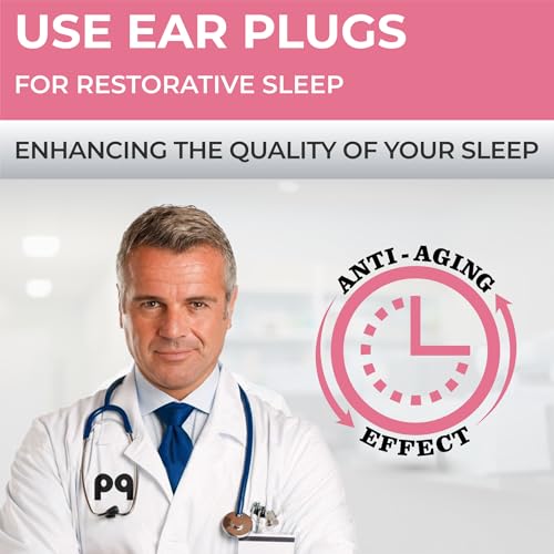 Peace&Quiet | PQ Silicone Ear Plugs for Sleeping - 15 Wax Earplugs for Sleep and Swimming, Soft Ear Covers for Sleeping, Wax Ear Plugs Noise Cancelling 32Db, Pink - color: Pink