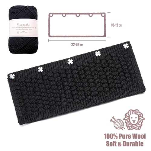 True Lambskin Ear Pads Pure Wool Headband Cushion Cover Kit Compatible with Audio Technica ATH M50X M50XBT M50RD M40X M30X M20X MSR7 SX1 Headphone (True Lambskin Kit)