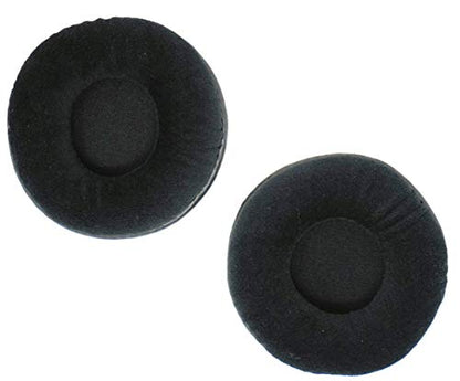 VL90 Velvet Replacement Ear Pads Compatible with Sennheiser HD205 HD215 D225, Audio-Technica ATH-T2, Pro700, Technics RP-DH1200, Pioneer HDJ-2000 HDJ-1500 HDJ-1000, Sony MDR-V700DJ V700