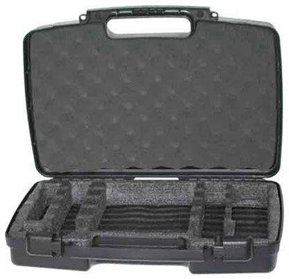 Audio2000'S AWM6032L Dual Channel UHF Wireless System with One Wireless Handheld Microphone, One Wireless Lavalier Microphone, One 2-Channel Wireless Receiver, and One Hard PVC Carrying Case