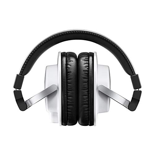 Yamaha HPH-MT5 Monitor Headphones, White, (HPH-MT5W) - color: White, style: MT5