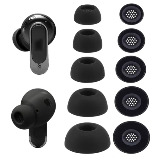 Replacement Ear Tips Compatible with JBL Tour Pro 3 Earbuds | Soft Silicone Eartips with Portable Storage Box