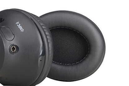 Avantree HT Series - Black Replacement Earpads | Replacement ear cushions for compatible HT5009, HT4189, HT41899, DG59M, C519M, Audition, and Audition Pro models.