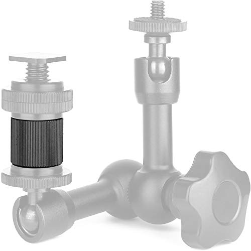 ChromLives Barrel Nut Screw for Magic Arm, 1/4''-20 Thread Hole, 4Pack - size: 4pack tripod nut