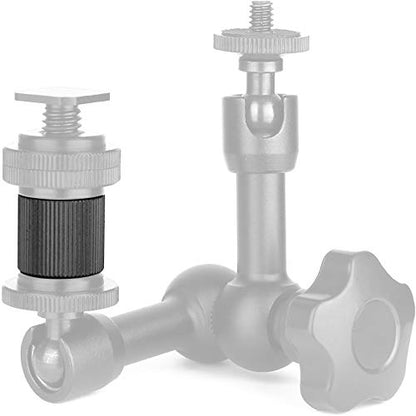 ChromLives Barrel Nut Screw for Magic Arm, 1/4''-20 Thread Hole, 4Pack - size: 4pack tripod nut