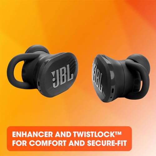 JBL Endurance Race TWS - Active Sport Earbuds - Black - color: Black