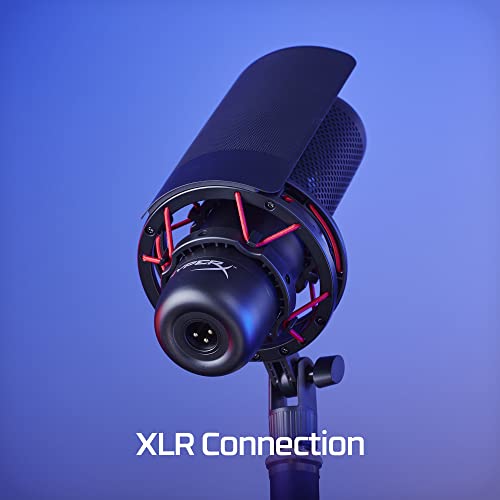 HyperX ProCast Microphone – Large Diaphragm Condenser Mic, XLR Connection