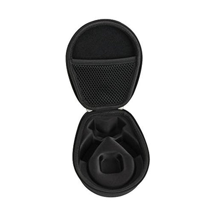 Hermitshell Case for AfterShokz Trekz Air/AfterShokz Aeropex/Titanium Mini/Shokz OpenRun Pro/SHOKZ OpenRun Pro 2 Open Ear Wireless Bone Conduction Headphones AS650 / AS800 (Black) - color: Black