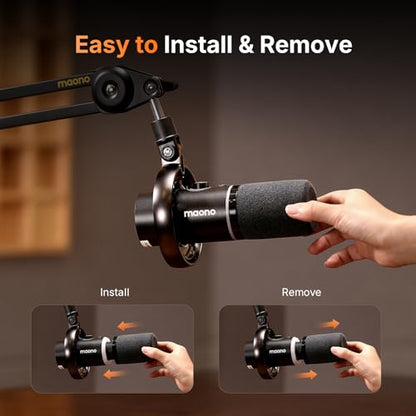 MAONO Foam Windscreen for PD200W/PD200X Microphone