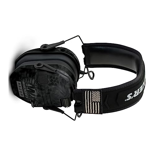 Walker's Razor Slim Electronic Earmuffs | Protective Case - color: Kryptek Camo