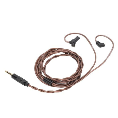IEM Cable with Detachable Microphone, 0.78mm 2-Pin Upgrade Cable for ZS10 PRO ZSN PRO, OFC 3.5mm Earphone for Audiophile Headphones, Compatible with QDC UE TRN CCA