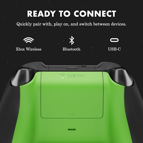Xbox Wireless Gaming Controller | Fallout Pip-Boy Edition | Consoles, PCs, TVs, mobile, and more | Textured Grip | Wireless, Bluetooth, USB-C Connectivity - style: Fallout Edition