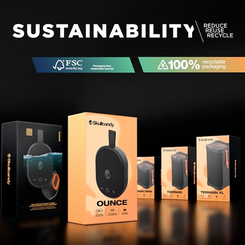 Skullcandy Kilo 2 Wireless Bluetooth Speaker, IPX7, 24-Hour Battery - color: Blue
