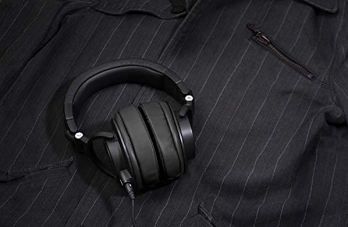 Brainwavz Replacement Earpads for ATH M50X, M50BT, Steelseries Arctis, Pro Wireless & Stealth 600, HyperX Cloud, AKG, SHURE, Philips & Many More Headphones, Memory Foam Ear Pad Cushions, Black Oval - color: Black