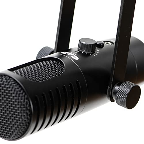 CAD Audio E90 Dynamic Front-Address Broadcast Microphone – XLR & USB-C Out